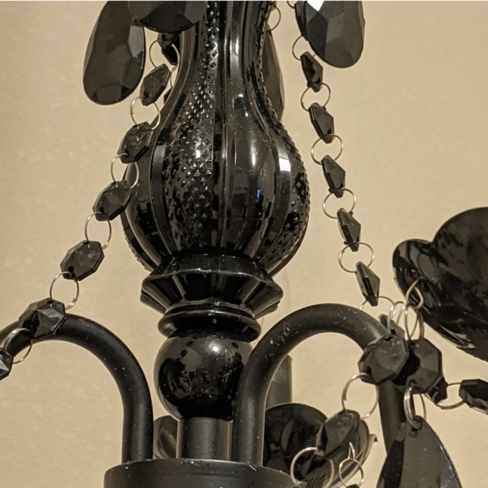 IKEA Black Chandelier #2 - Picture 3 of 6